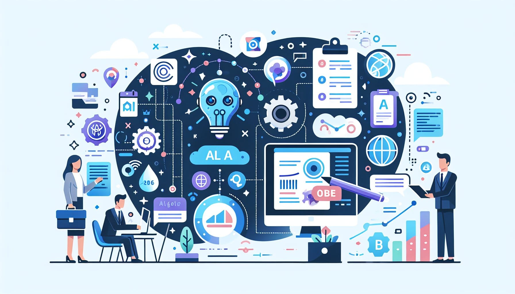 2026年AI Agent工具企業落地完整指南：從技術趨勢到實戰應用場景 工作流程圖