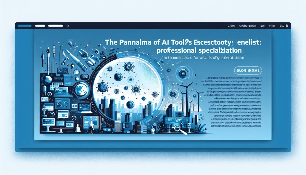 2026年AI工具生態系全景：從通才到專才的專業化分化 封面圖