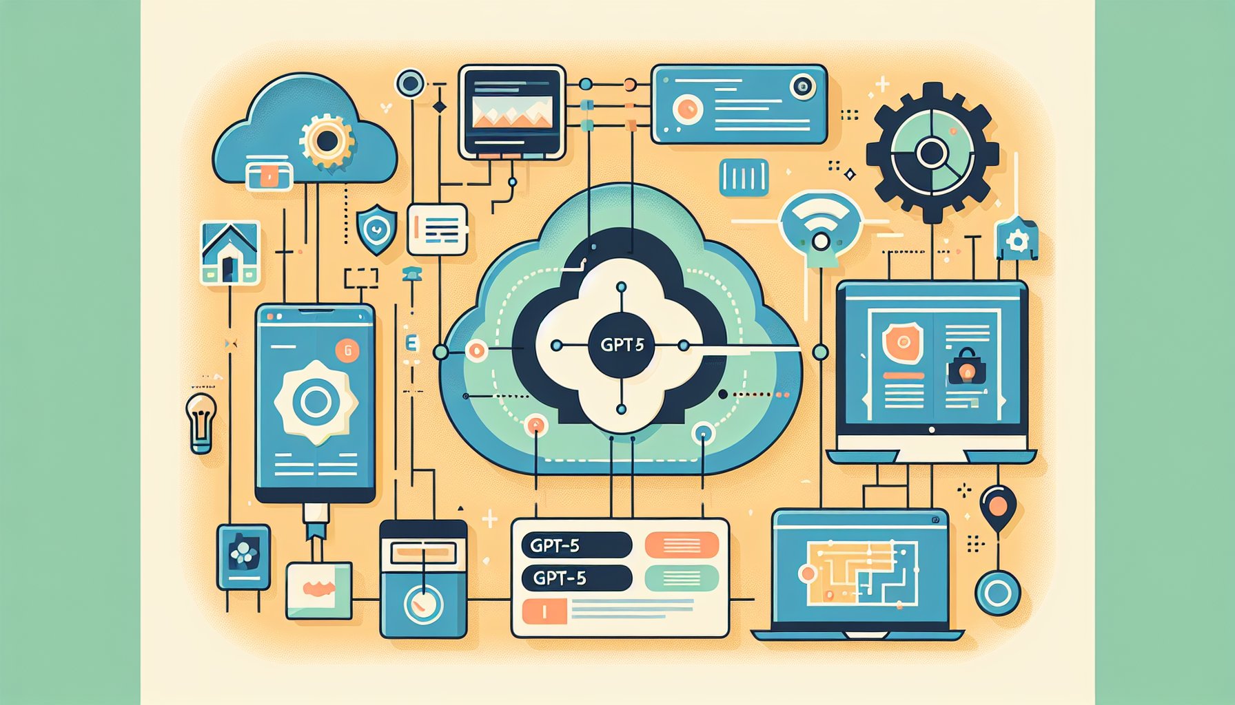 GPT-5 / OpenAI — features diagram