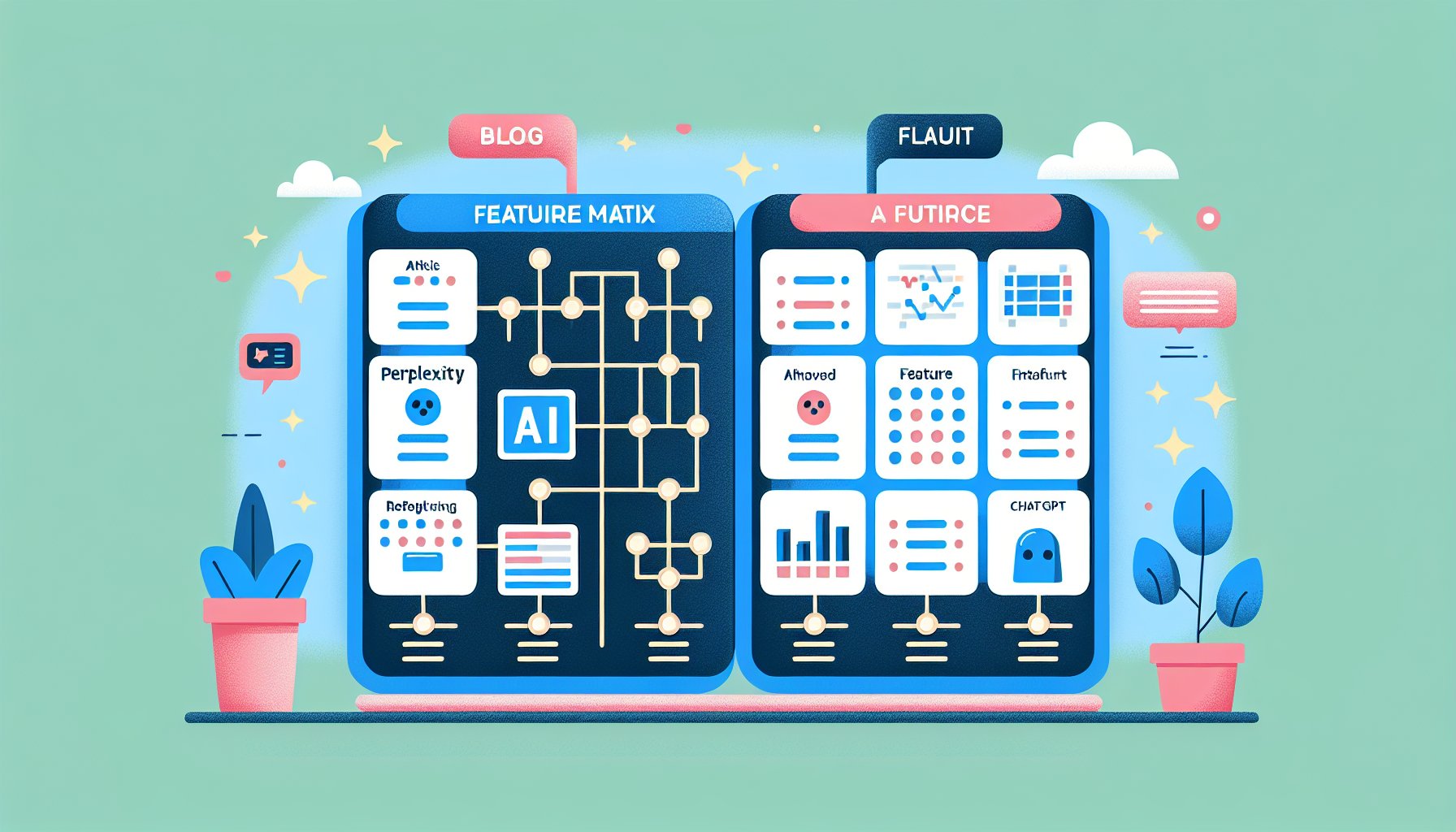 Perplexity AI vs ChatGPT — feature matrix
