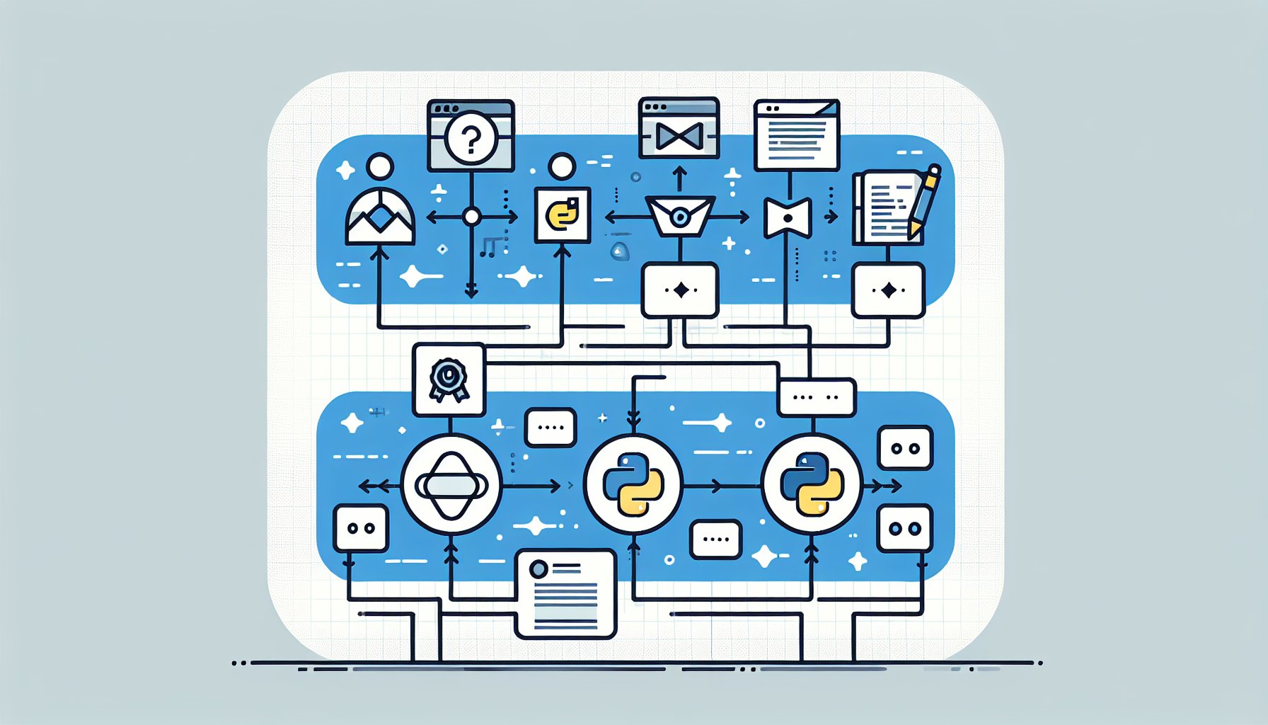 Claude API / Python — workflow diagram
