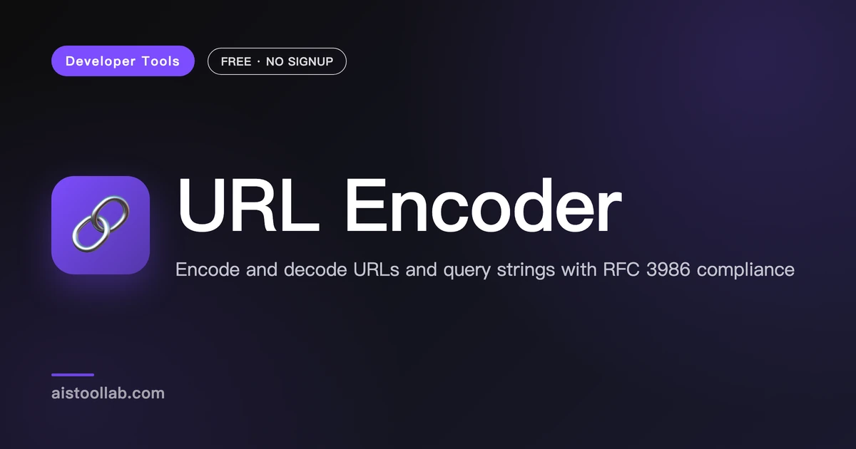 URL Encoder & Decoder | Free Both Ways - AI Tool Lab