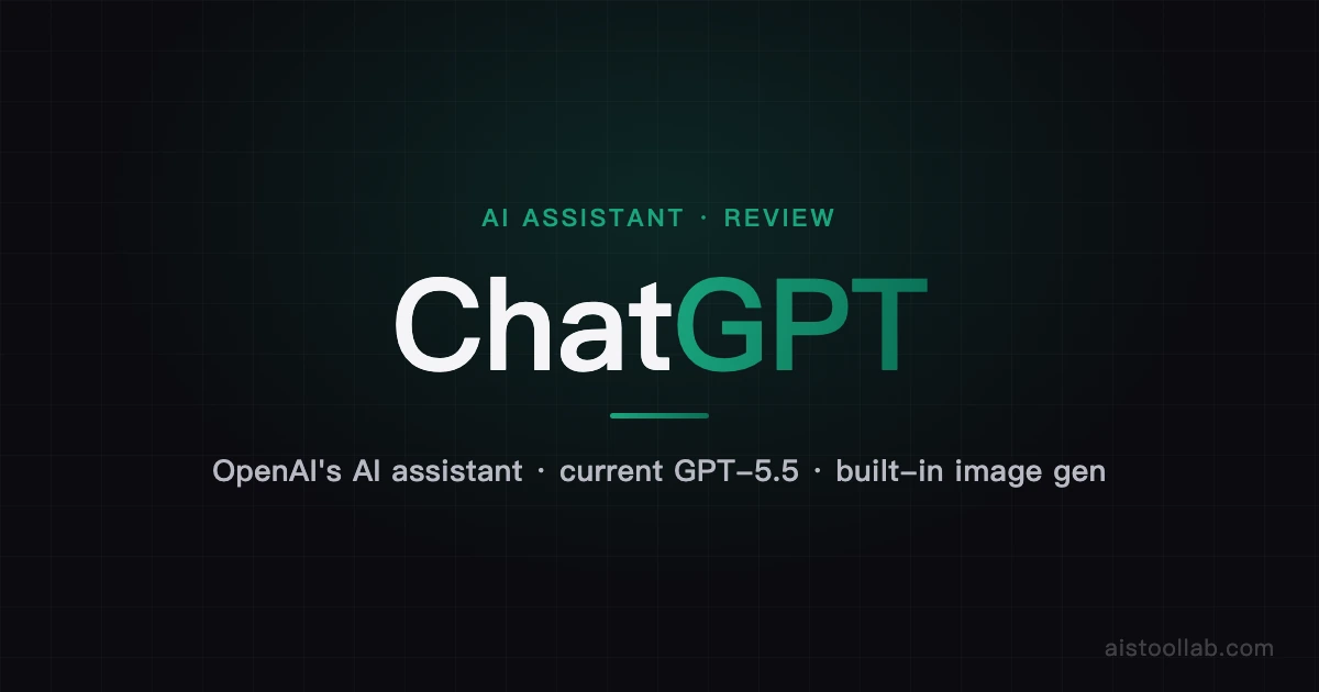 ChatGPT GPT-5.5 - AI Tool Lab