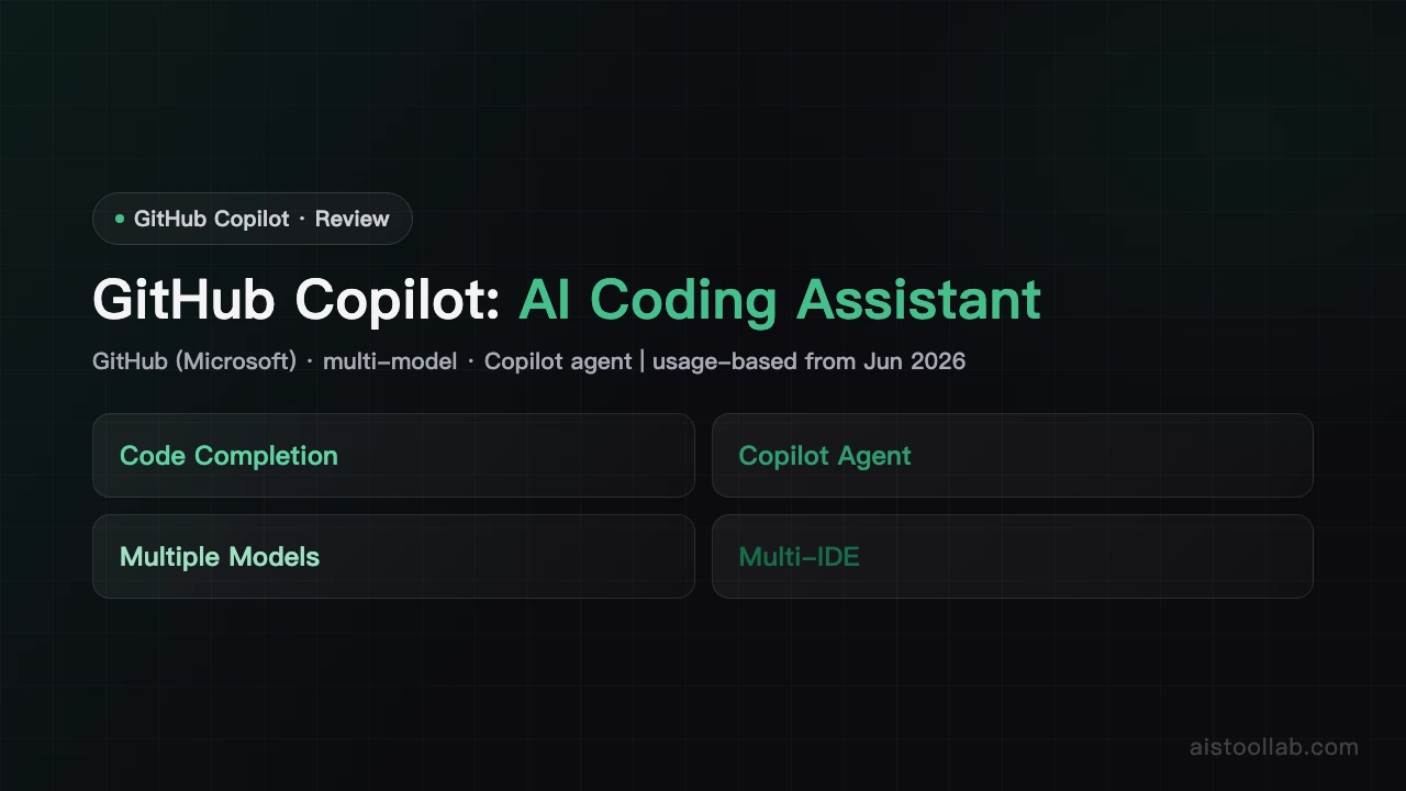 GitHub Copilot - AI's Tool Lab