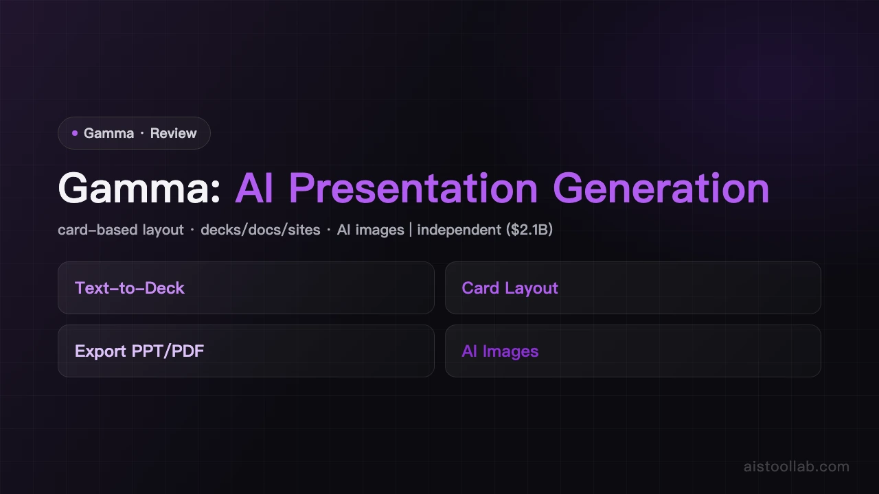 Gamma - AI's Tool Lab