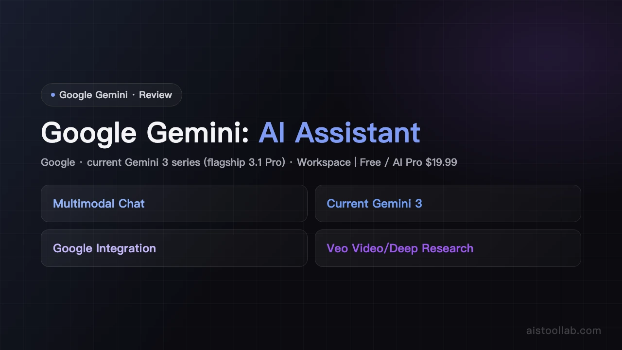 Google Gemini - AI's Tool Lab