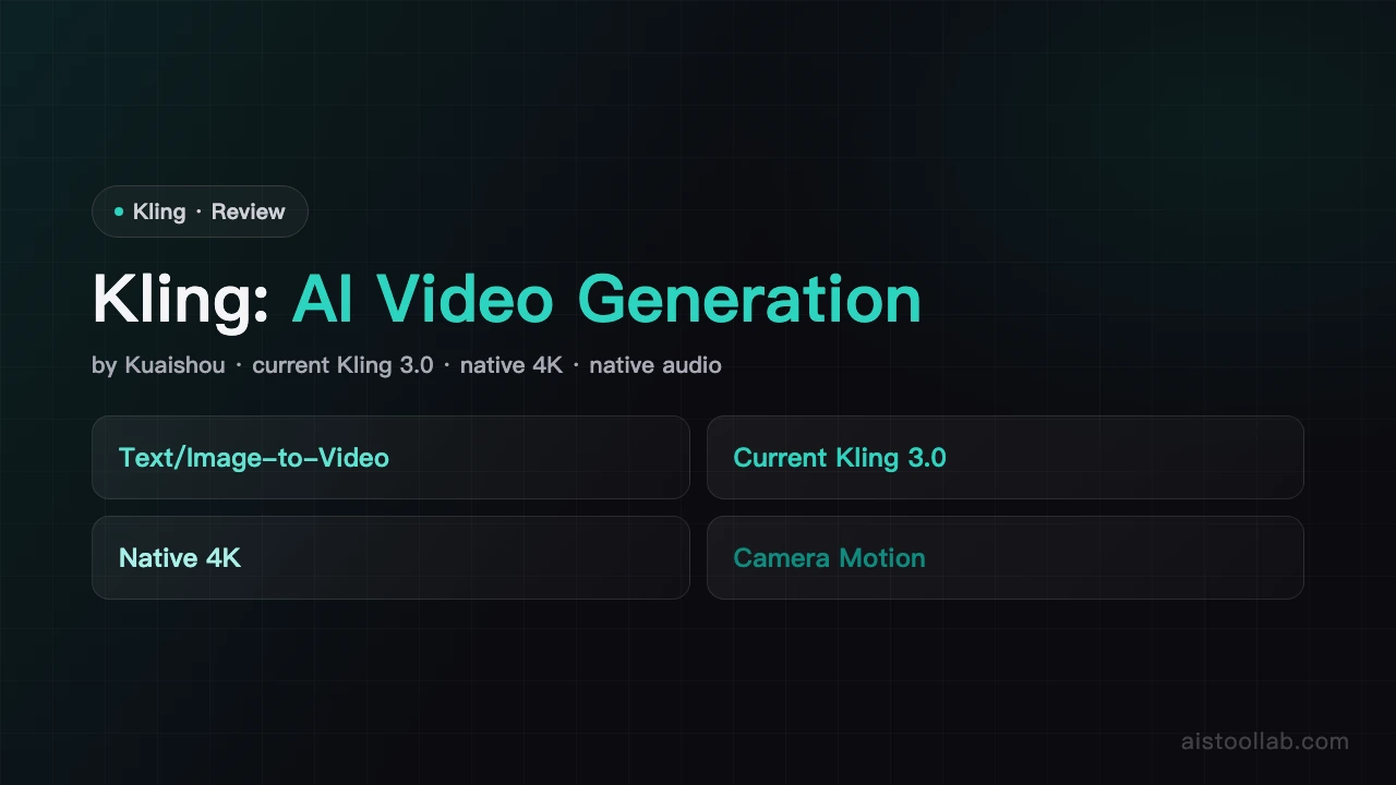 Kling - AI's Tool Lab
