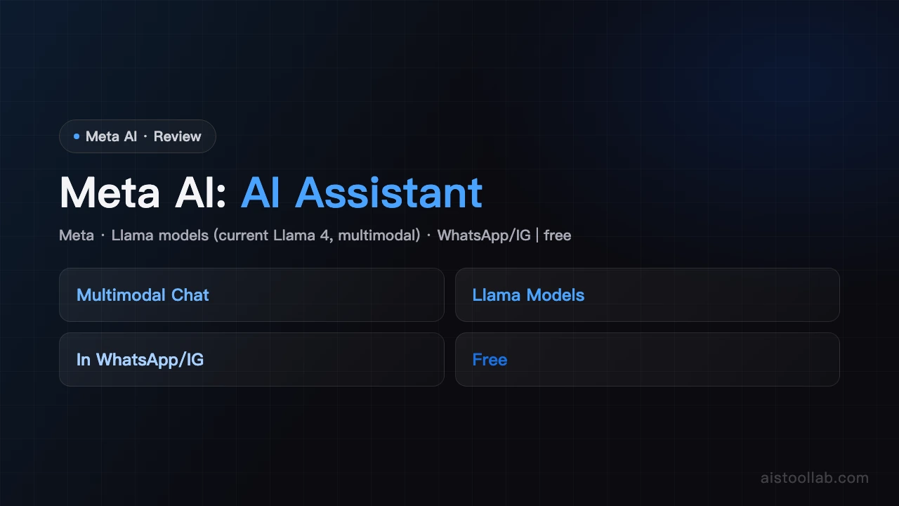 Meta AI - AI's Tool Lab