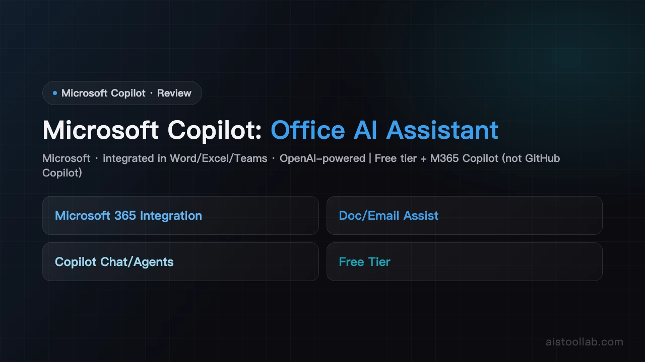 Microsoft Copilot - AI's Tool Lab