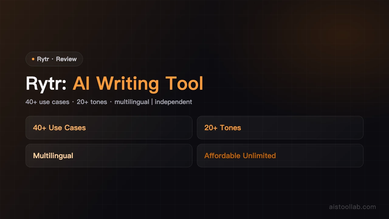 Rytr - AI's Tool Lab