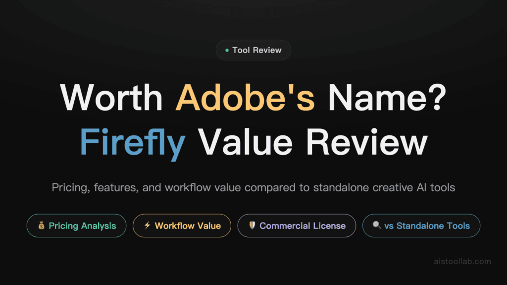 Adobe Firefly Review 2026: Feature Breakdown, Pricing Analysis, and Value vs Standalone Creative AI Tools cover