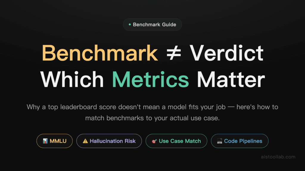 AI Model Benchmarks in 2026: Which Metrics Matter for Your Use Case cover