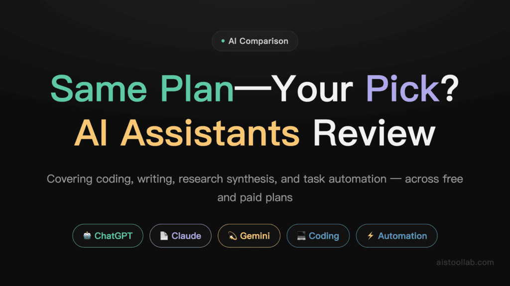 ChatGPT vs Claude vs Gemini: Which AI Assistant Actually Delivers in 2026 cover