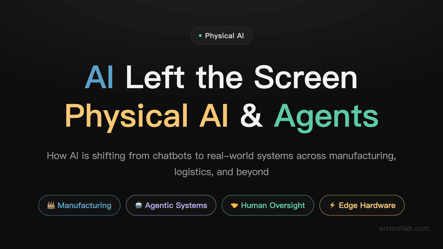 Physical AI 2026: Factory, Warehouse and Surgical Reality