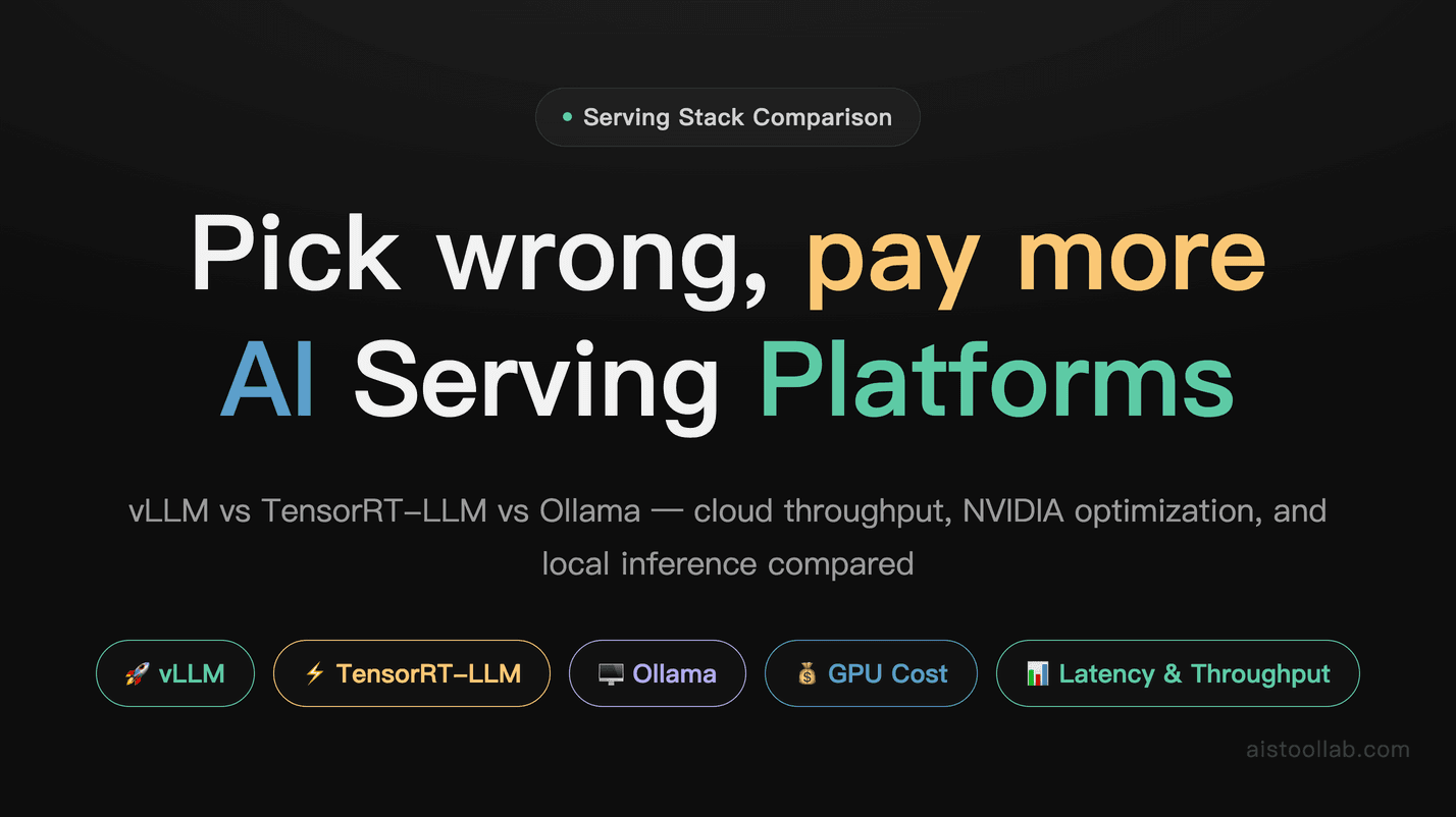 LLM Serving Cost 2026: vLLM vs TensorRT vs Ollama?
